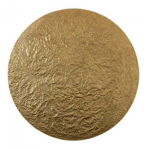 Nástenné LED svietidlo Meteor, Ø 120 cm, zlato