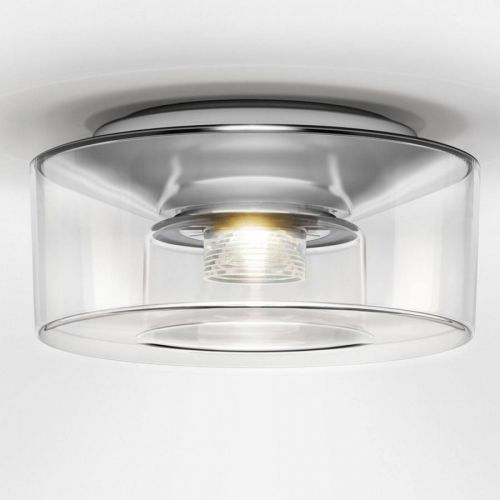 serien.lighting Curling M stropné 2 700K sklo číre