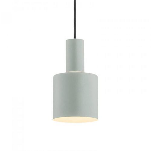 Závesná lampa Selma, 1-plameňová, zelená Ø 12 cm