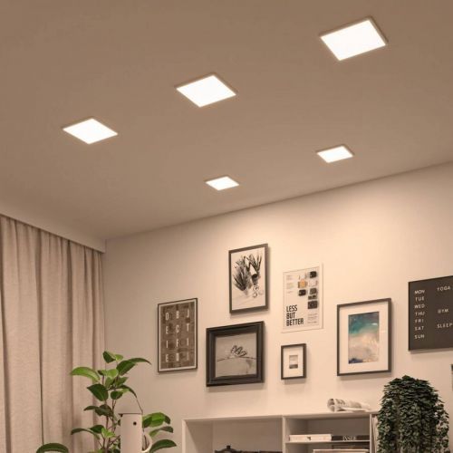 Paulmann panel Areo dimtowarm hranatý biely 17,5cm
