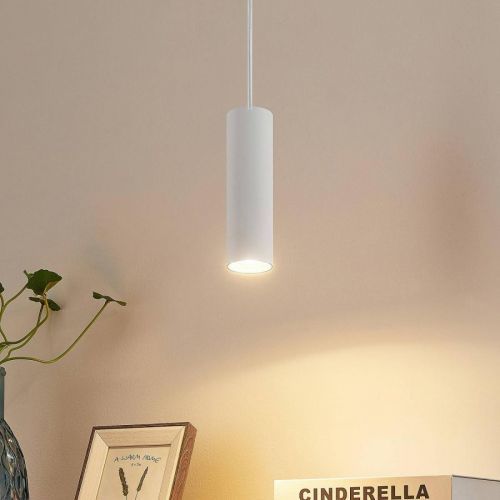 Lindby Cees závesná lampa 1-fázová koľajnica biela