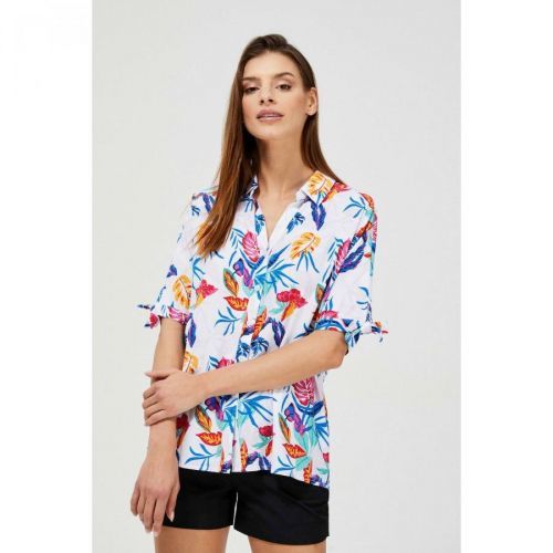 Patterned viscose shirt