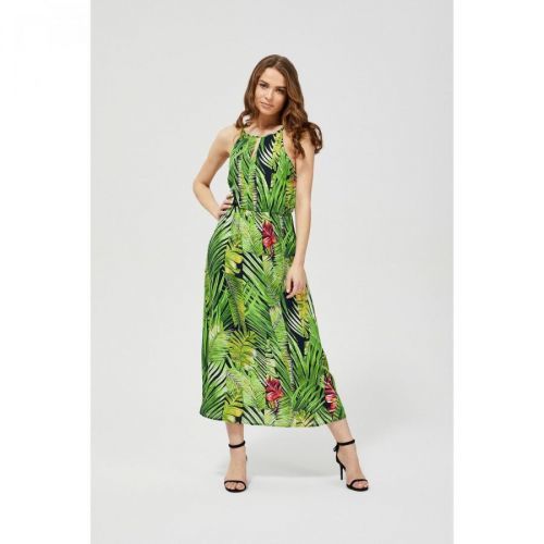 Dress with a floral motif