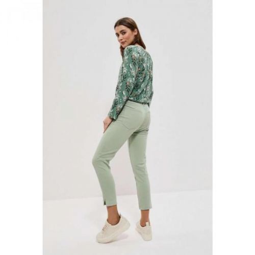 7/8 smooth pants - green