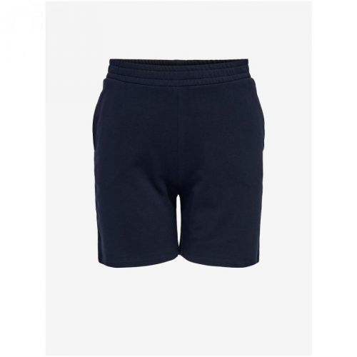 Dark Blue Tracksuit Shorts ONLY CARMAKOMA Nissy - Women