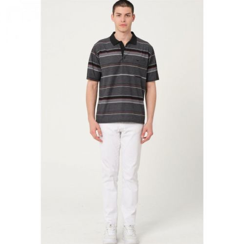 T0722 DEWBERRY MEN'S T-SHIRT-BLACK