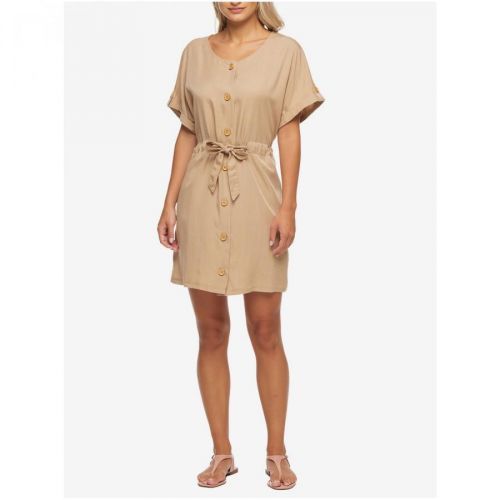 Beige Shirt Dress Ragwear Purah - Women