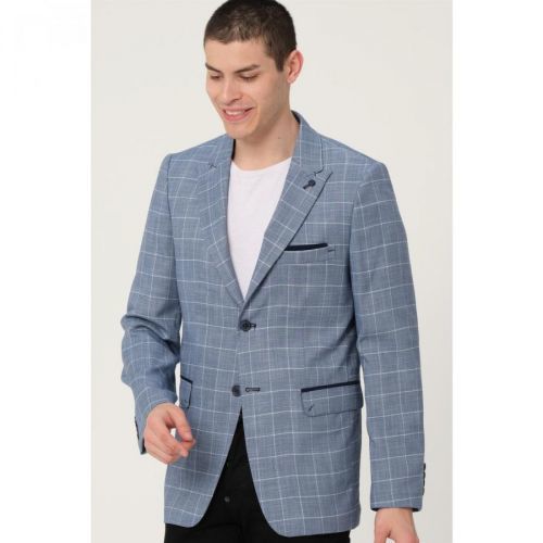 C9058 DEWBERRY MEN'S JACKET-DARK BLUE