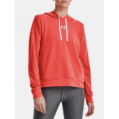 Under Armour Sweatshirt Rival Terry Hoodie-ORG - Women