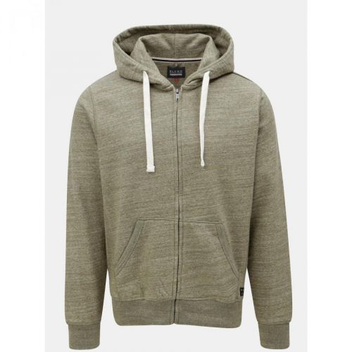 Green Regular Brindle Hoodie Blend - Men