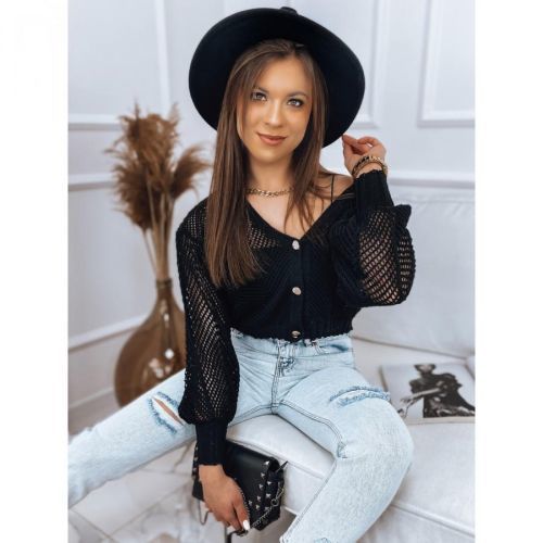 STEVIA women's sweater black Dstreet MY1547