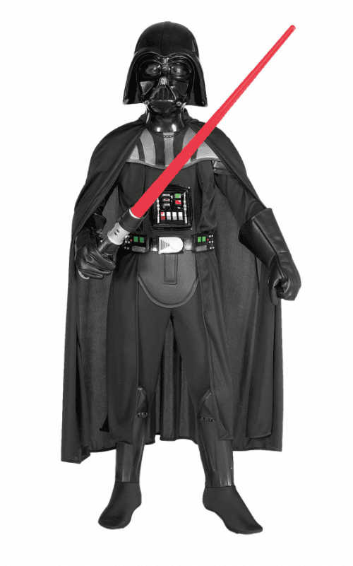 Rubies Detský kostým Darth Vader Deluxe Veľkosť - deti: S