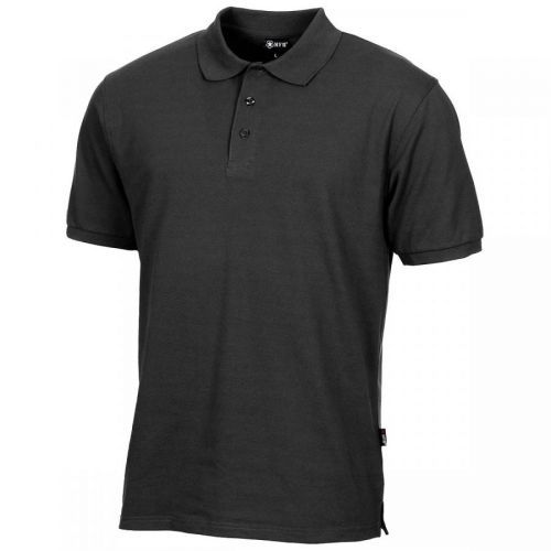 Polokošeľa MFH Tactical - čierna, 5XL