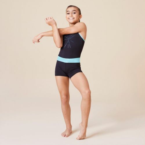 DIEVČENSKÁ KOMBINÉZA NA GYMNASTIKU MODRÁ