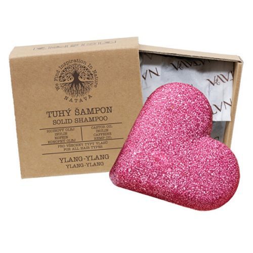 Natava Tuhý šampón Ylang - Ylang - srdiečko 85 g