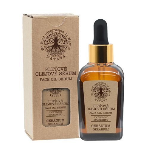 Natava Pleťové olejové sérum Geránium 30 ml