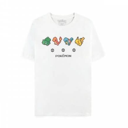 Difuzed Pokémon tričko Starters vel. M