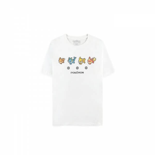 Difuzed Dámske tričko Pokémon - Eeveelutions veľ. XL