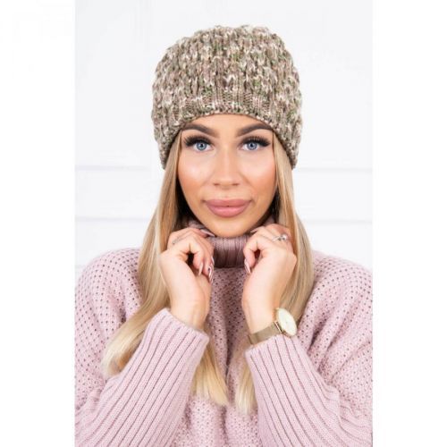 Cap K156 khaki + ecru