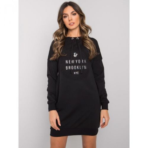 Black sweatshirt dress from Senglea RUE PARIS