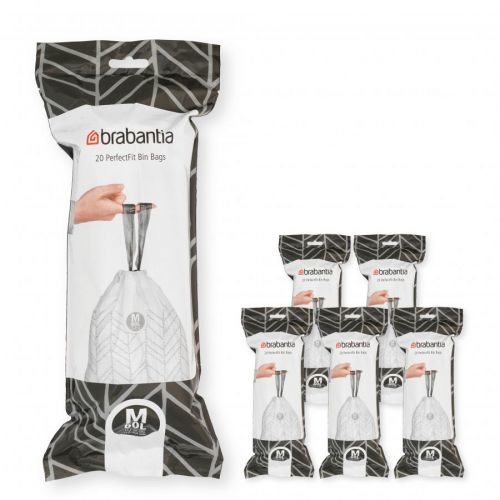 Sáčky do odpadkového koša M PERFECTFIT Brabantia 60 l, 120 ks