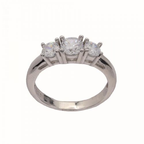 Strieborný prsteň 88433