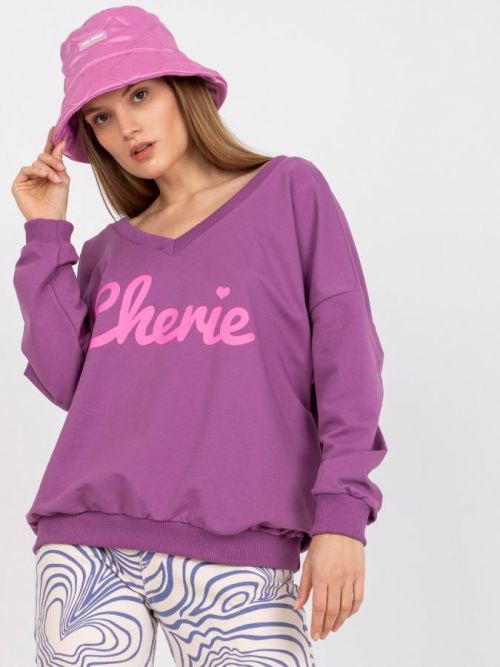 Mikina FA BL 7754.55P tmavo fialová jedna veľkosť