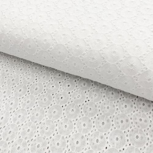 Madeira embroidery Petra 2-side white