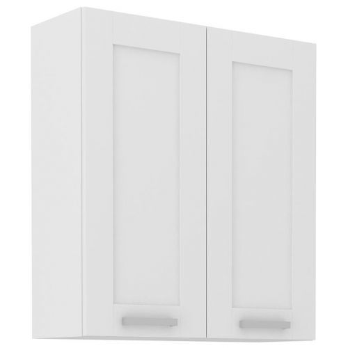 Kuchynská skrinka LUNA biely mat/biely  80g-90 2f