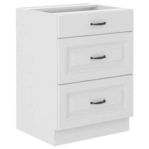 Kuchynská skrinka STILO biely mat/biely 60d 3s bb