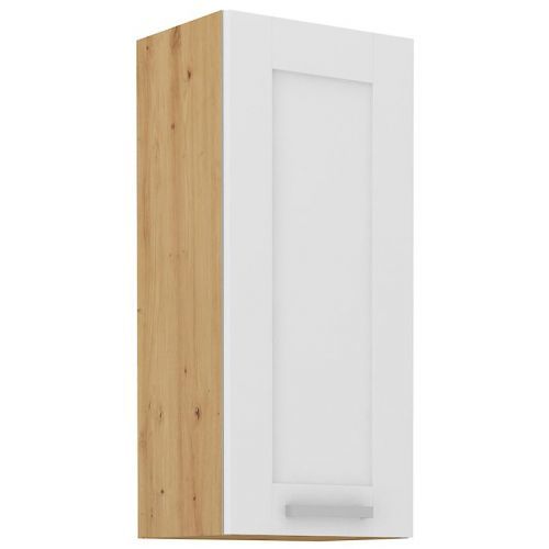 Kuchynská skrinka LUNA biely mat/artisan  40g-90 1f