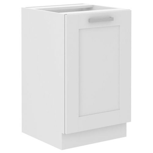 Kuchynská skrinka LUNA biely mat/biely  50zl 1f bb