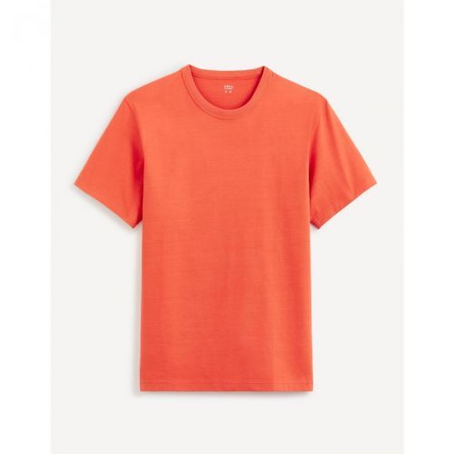 Celio Cotton T-Shirt Tebox - Men