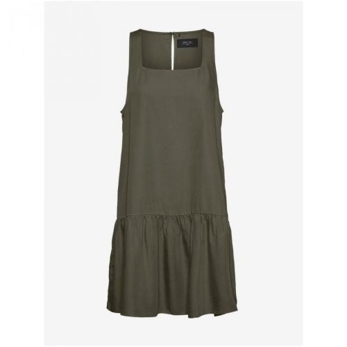 Dark green dress Noisy May Emilia - Women