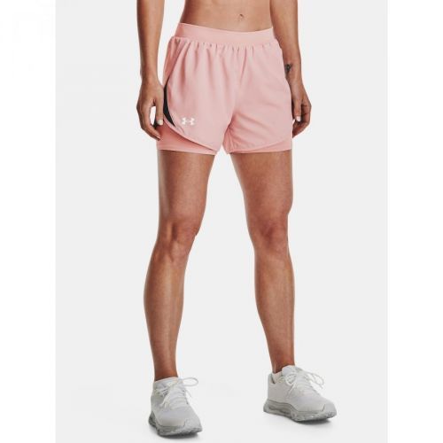 Under Armour Shorts UA Fly By 2.0 2N1 Short-PNK - Women