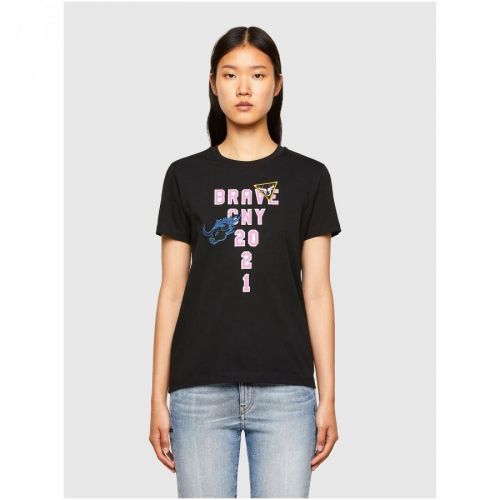 Diesel T-Shirt Cl-T-Sily-O Maglietta - Women