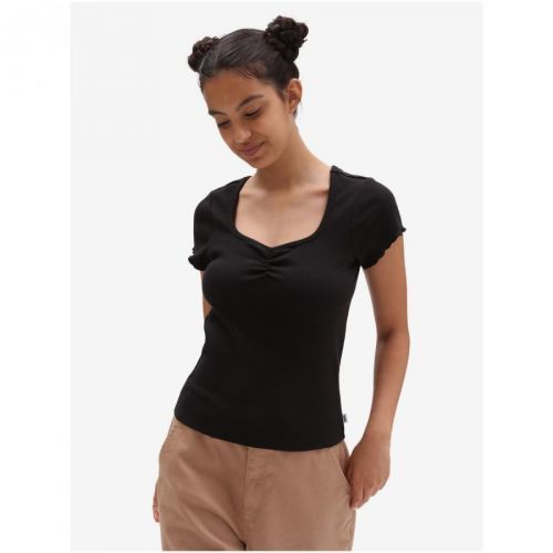 Black Women's T-Shirt vans Lydia - Women