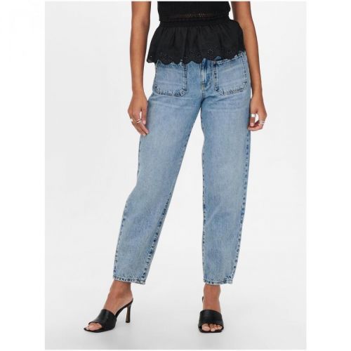 Light Blue Mom Jeans ONLY Cuba - Women