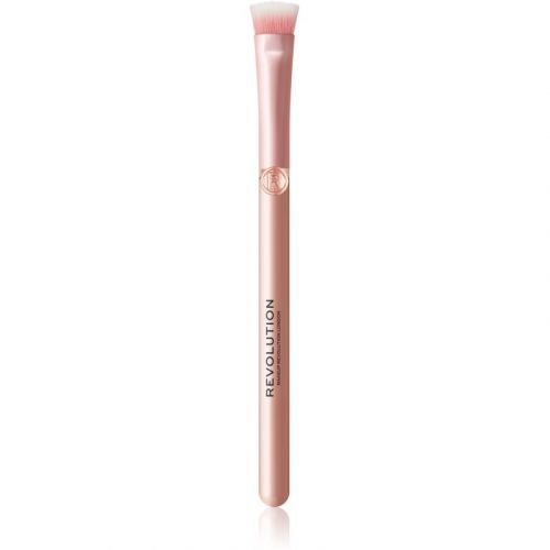 Makeup Revolution Create malý štetec pre nanášanie tekutých, krémových a púdrových produktov R23