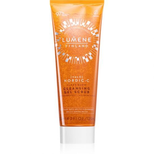 Lumene Valo Nordic-C gélový peeling pre rozjasnenie a vyhladenie pleti 125 ml