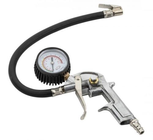 ProfiGaráž Pištoľ na hustenie pneumatík s manometrom 48mm 0,8-12 bar