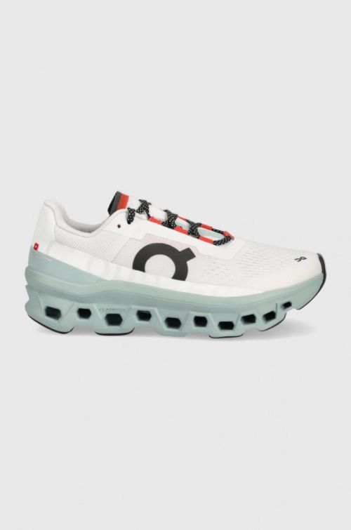 Bežecké topánky On-running Cloudmonster biela farba