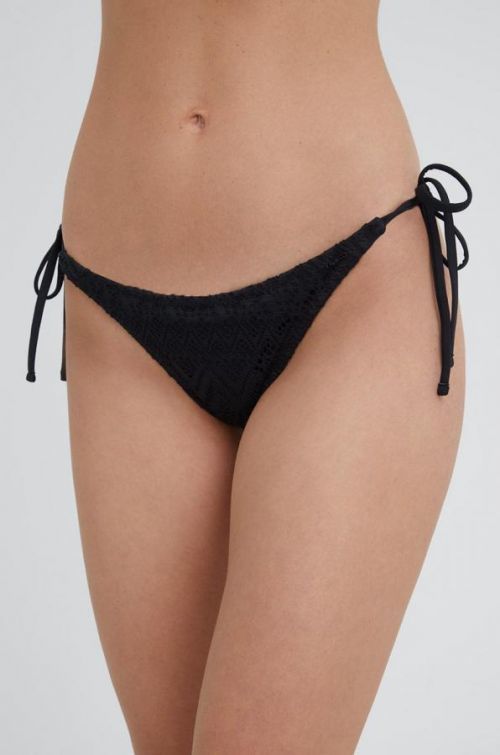 Plavkové nohavičky Pepe Jeans Wendy Bottom čierna farba,