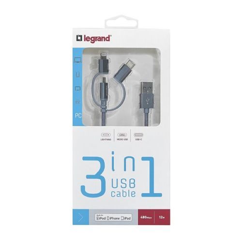 USB KÁBEL 3IN1