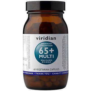 Viridian 65+ Multi 60 kapsúl