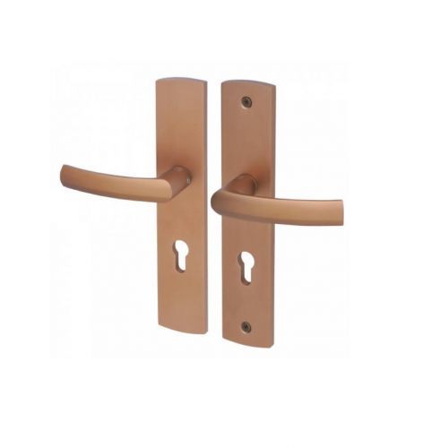 Kľučka do vonkajších dverí SIGMA R58 72WB patina