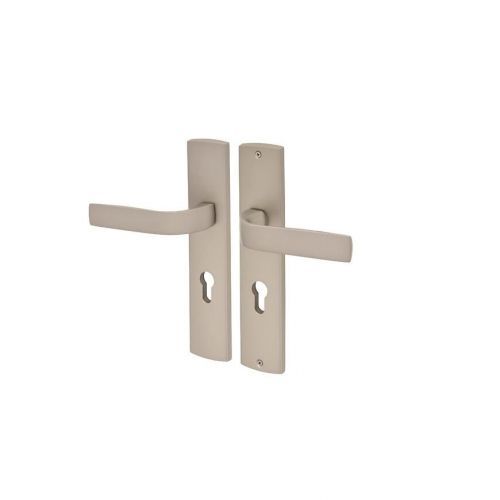 Kľučka do vonkajších dverí BELVIA R74 72WB nikel