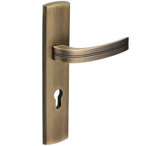 Kľučka do vonkajších dverí VIA R74 90WB patina