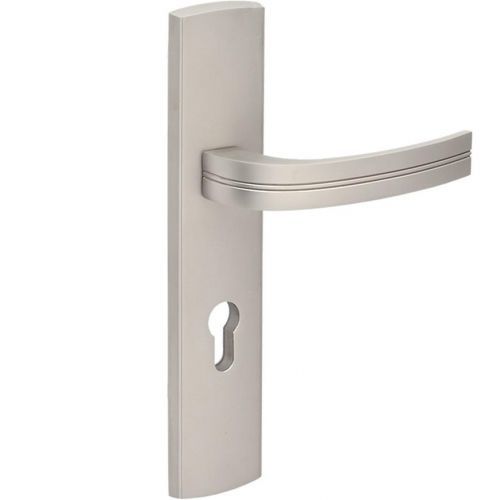 Kľučka do vonkajších dverí VIA R74 90WB nikel