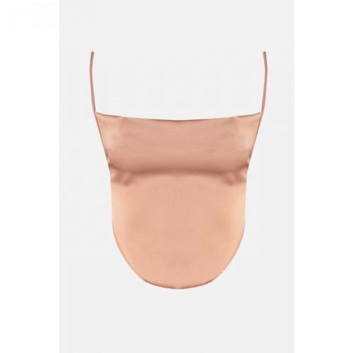 Trendyol Beige Strap Blouse